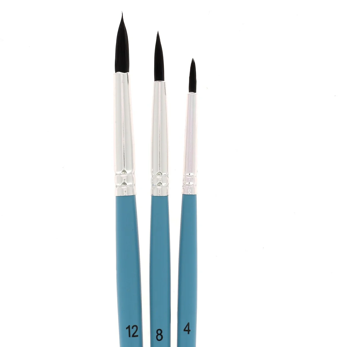 Set de 3 pinceaux aquarelle imitation petit-gris - Ronds - Pébéo - Image 2