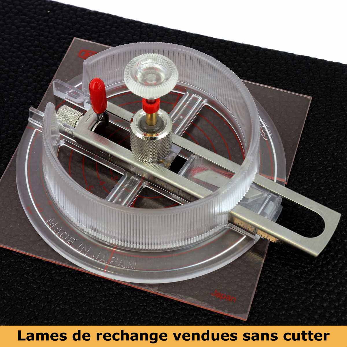 Boîte de 40 lames de rechange pour cutter circulaire NT Cutter - IC-1500P - fabriqué au Japon - Image 2