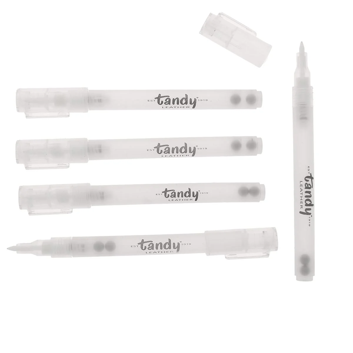 Lot de 5 stylos à teinture rechargeables pointe 0,7 mm - Tandy Leather 2098-07 - Image 3