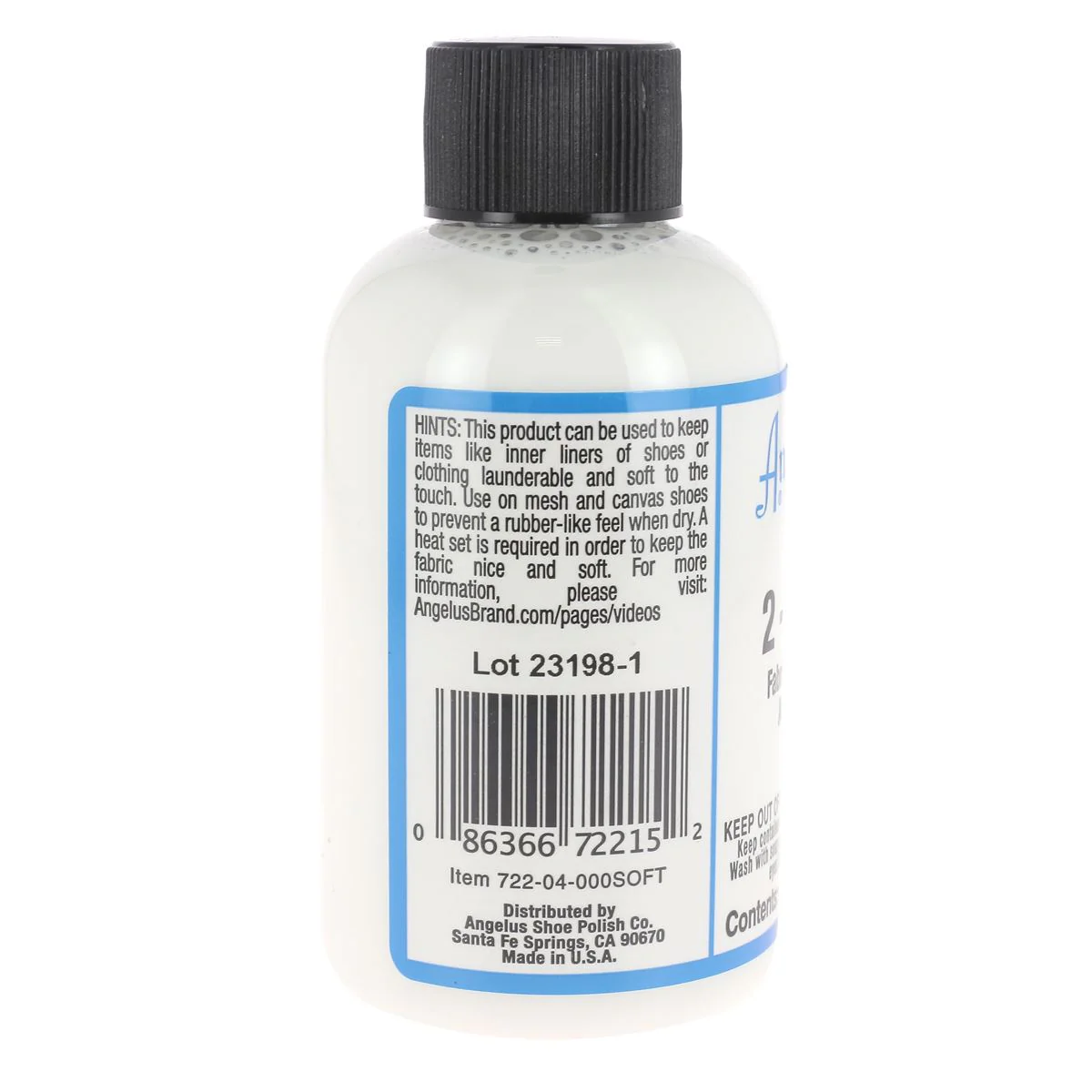 Additif 2-Soft spécial tissu pour peinture Angelus - Image 3