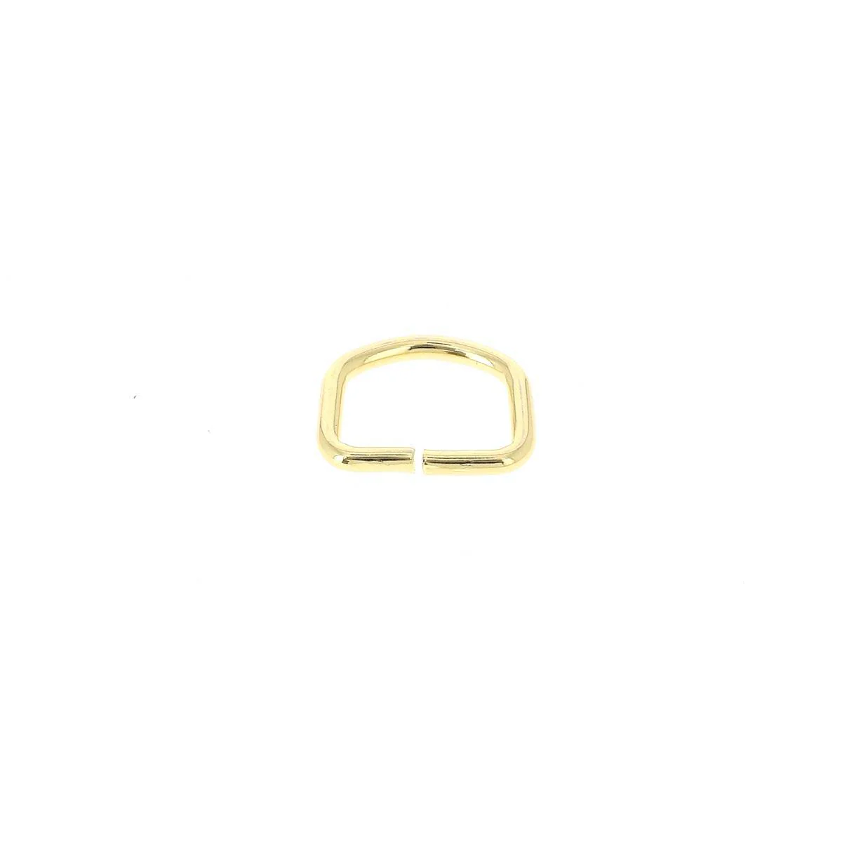Anneau demi-rond en acier - DORÉ CLAIR - Image 4