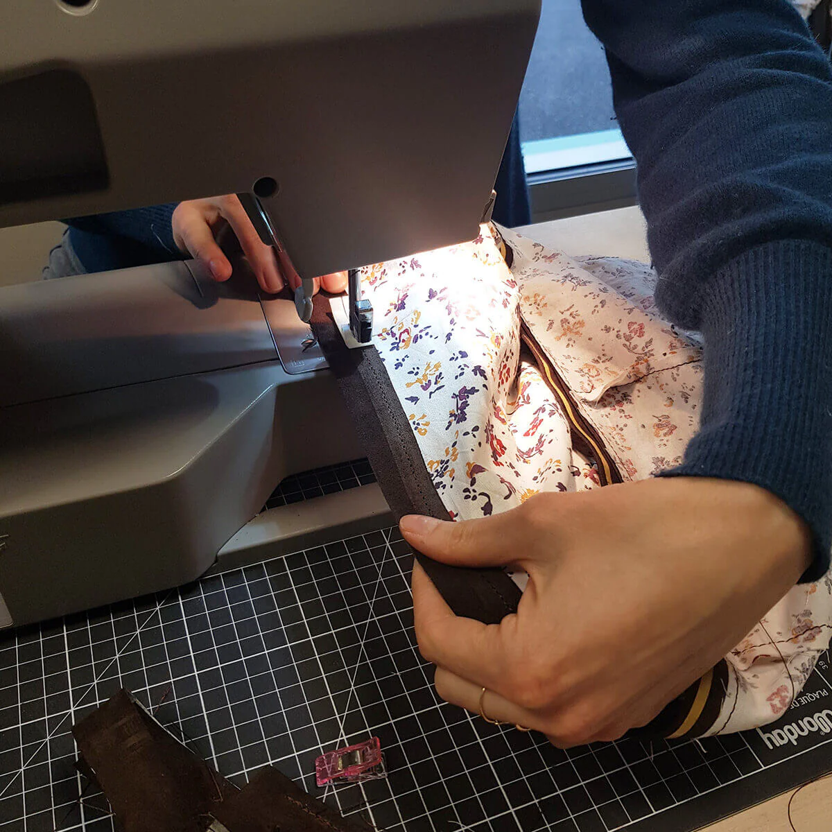 Atelier formation couture machine - Confectionnez votre sac cabas en cuir - Intermédiaire - Image 5