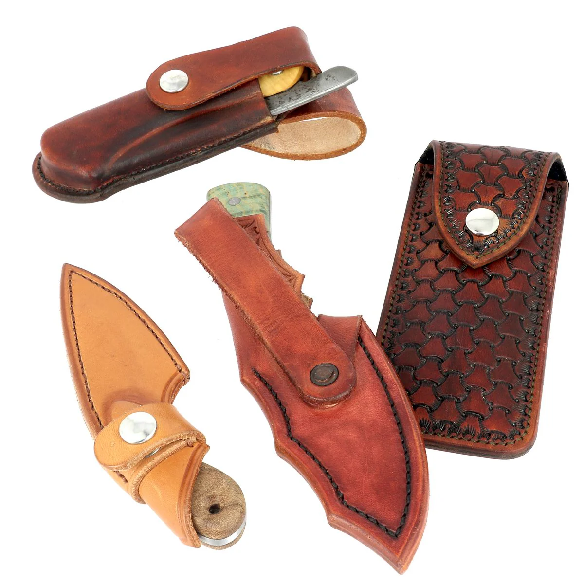 Atelier formation - Fabriquer un étui en cuir pour son couteau fixe ou pliant - Avancé