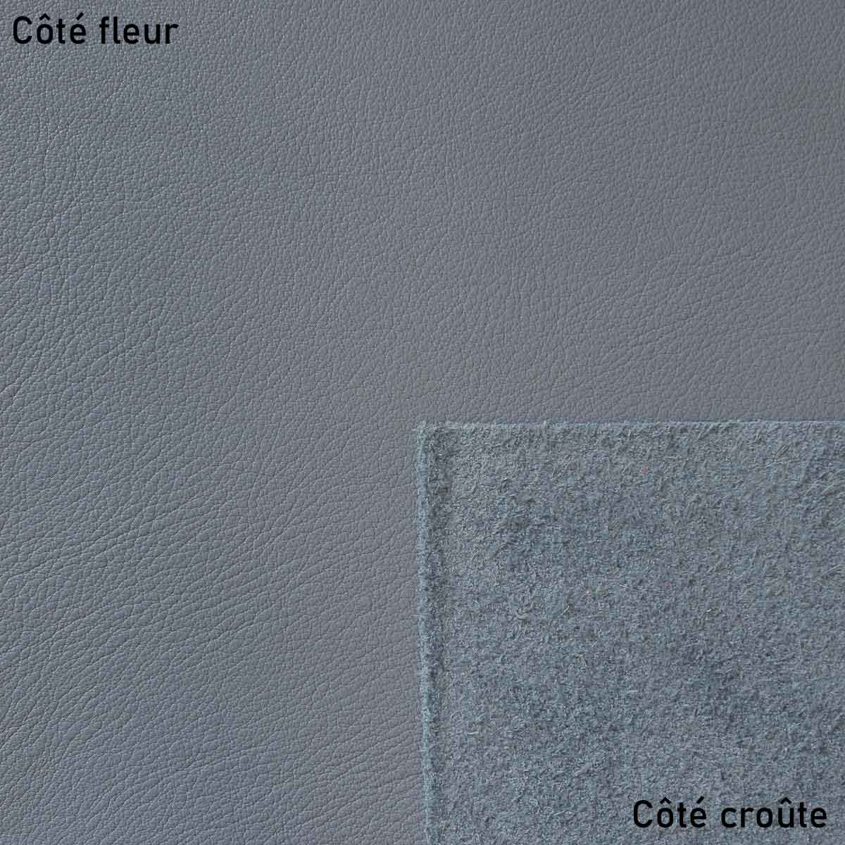 Peau de cuir de vachette SWEET 2 - BLEU GRIS - Image 2