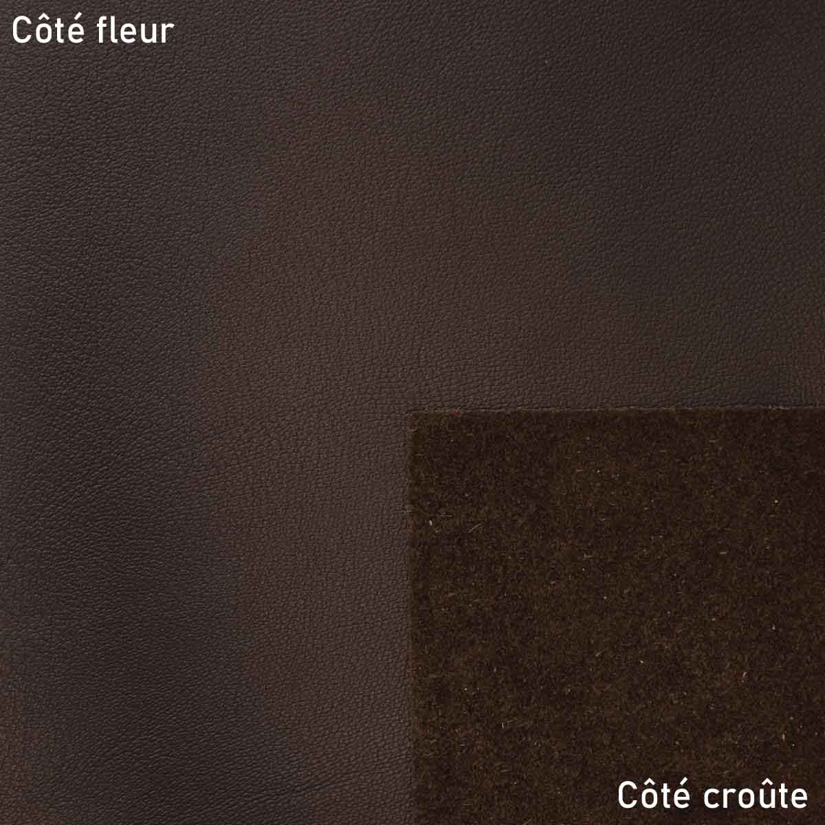 Peau de cuir de vachette SWEET 2 - CHOCOLAT - Image 3
