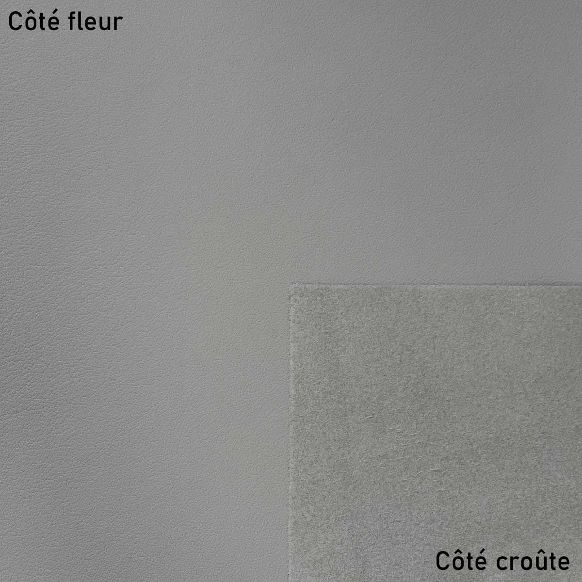 Peau de cuir de vachette SWEET 2 - GRIS PERLE - Image 3