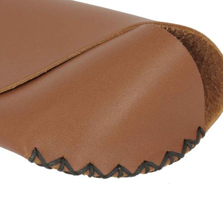 Bobine de 25m de cordon en coton tressé ciré - MARRON - Image 2