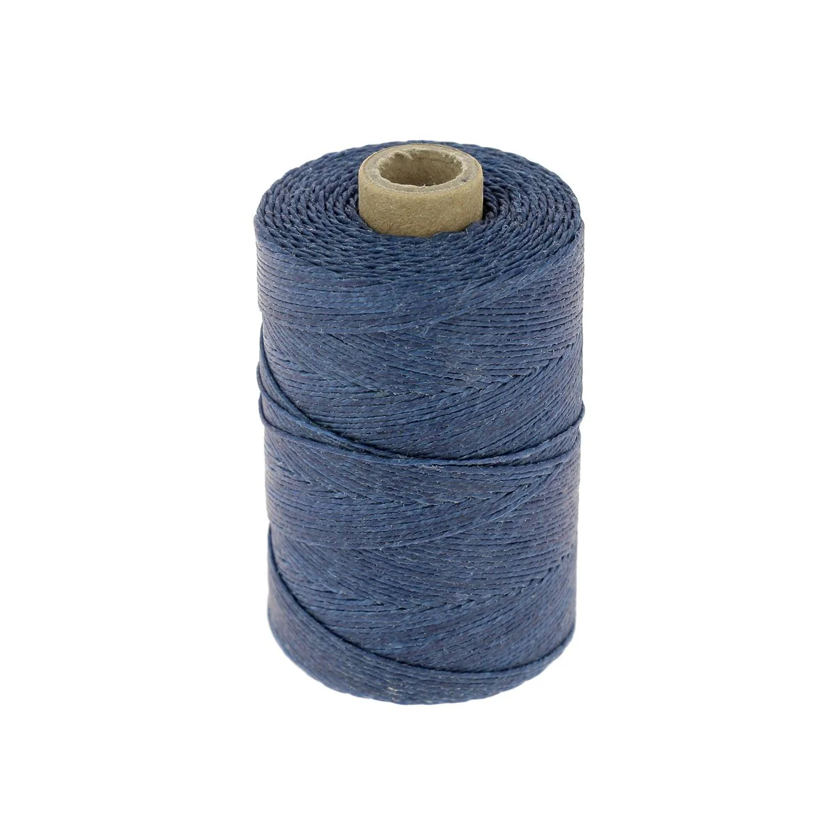 Bobine de fil de lin poissé - BLEU - Image 4
