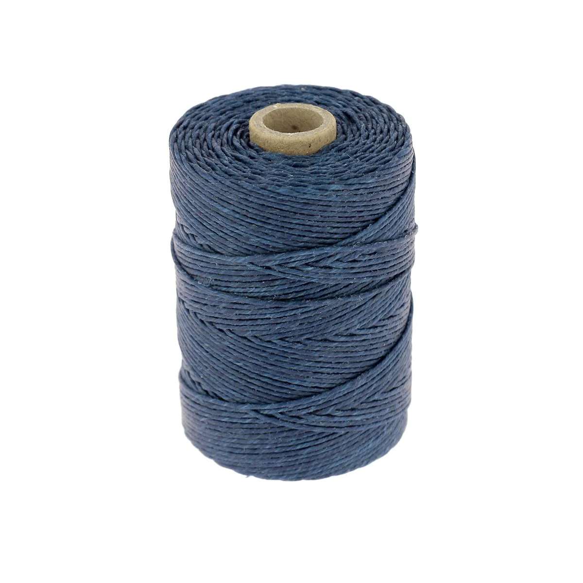 Bobine de fil de lin poissé - BLEU - Image 5