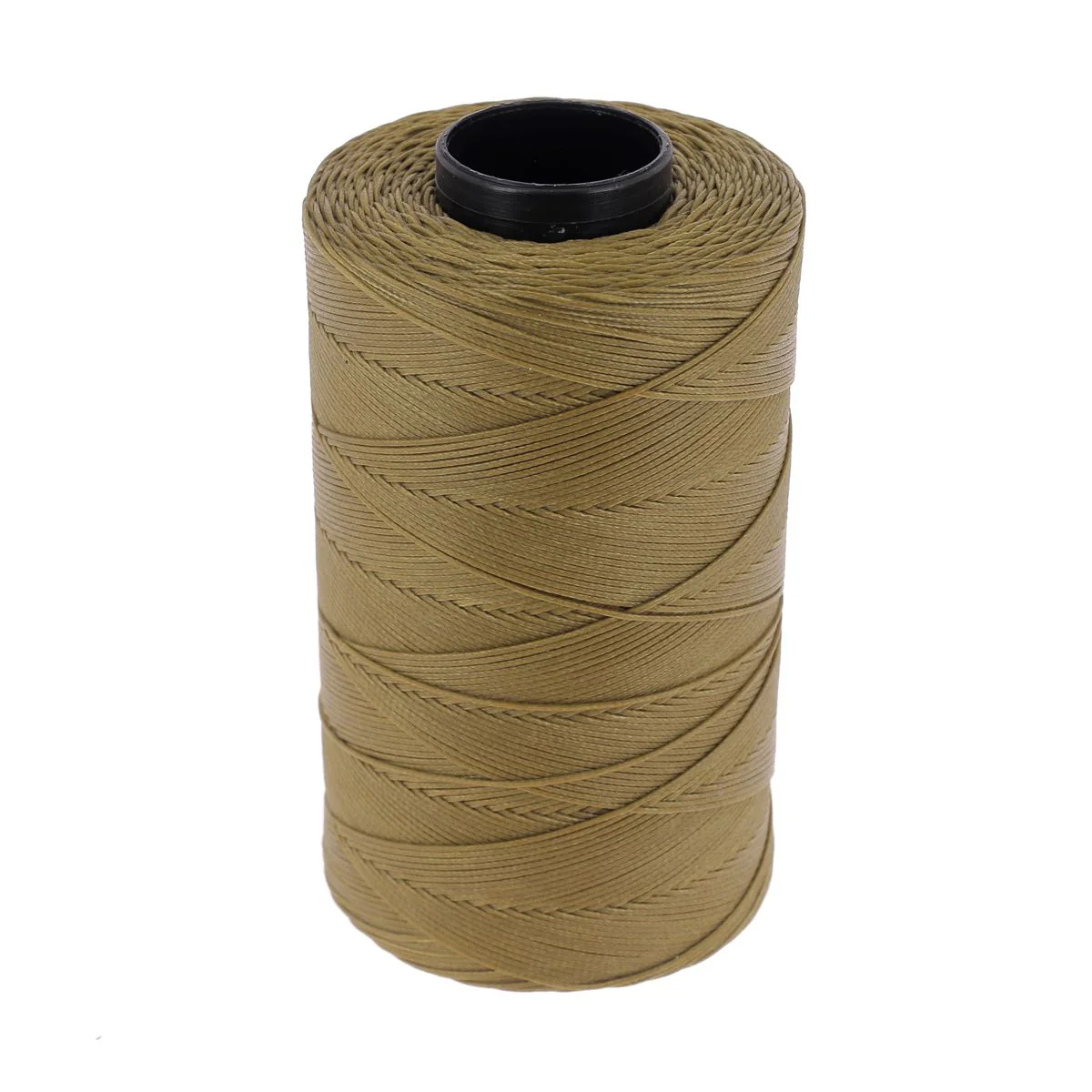 Bobine de fil polyester tressé et ciré - Diam 0,8mm - SAVANE - Image 2
