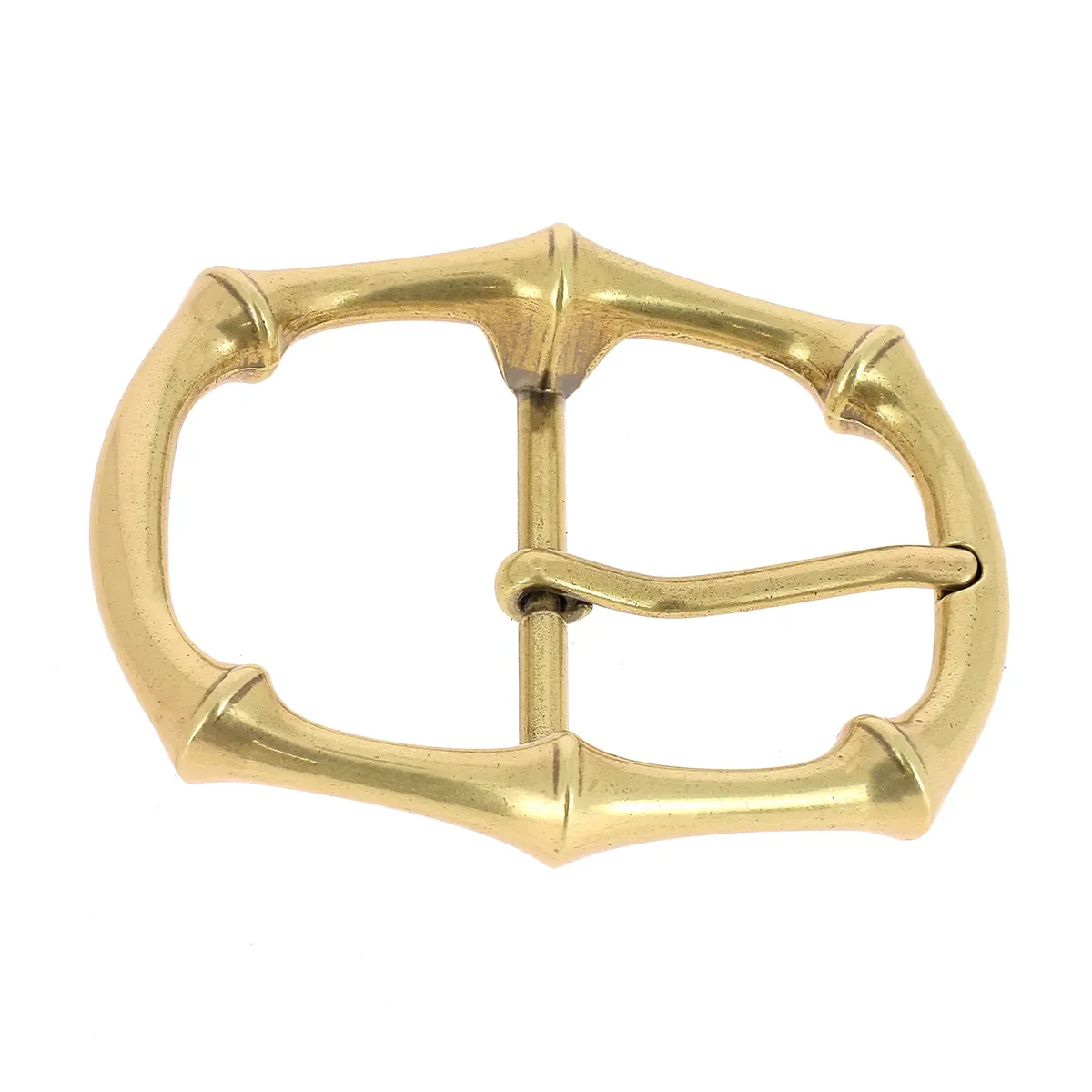 Boucle de ceinture double BAM - LAITON SATINÉ - Image 4
