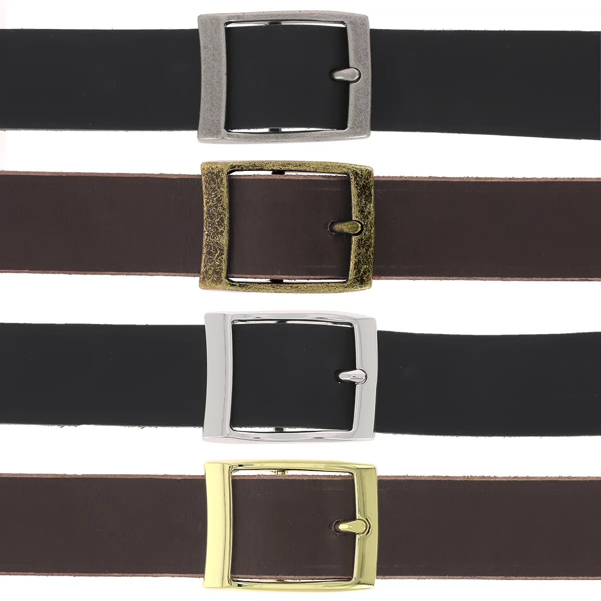 Boucle de ceinture double avec passant JAXON - Image 2