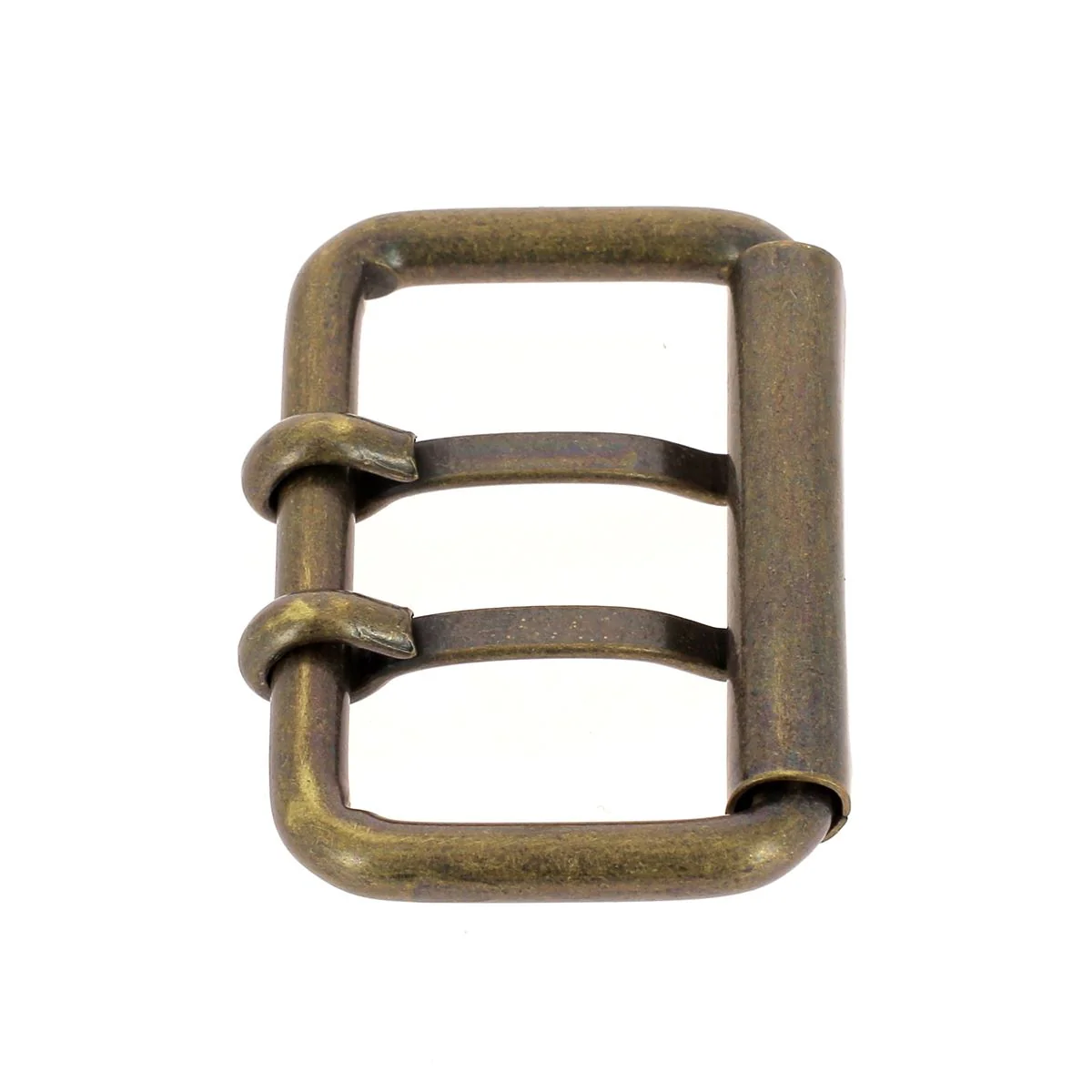 Boucle de ceinture en fil rond à double ardillon et à rouleau EVY - 46mm - Image 2