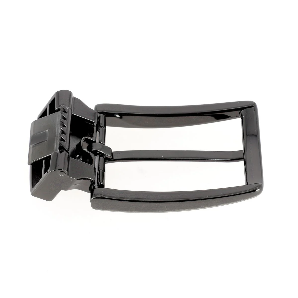 Boucle de ceinture à griffe IVO - CANON DE FUSIL et NICKELÉ SATINÉ - 35mm - Image 5