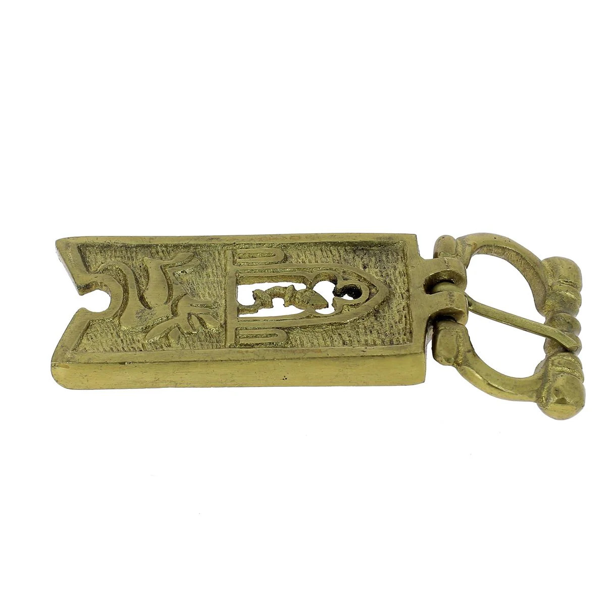 Boucle de ceinture avec chape en laiton massif LOA - 20mm