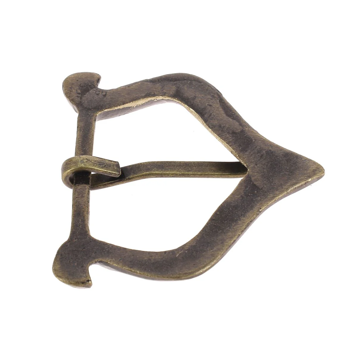 Boucle de ceinture en laiton massif TRY - LAITON VIEILLI - 32mm - Image 3