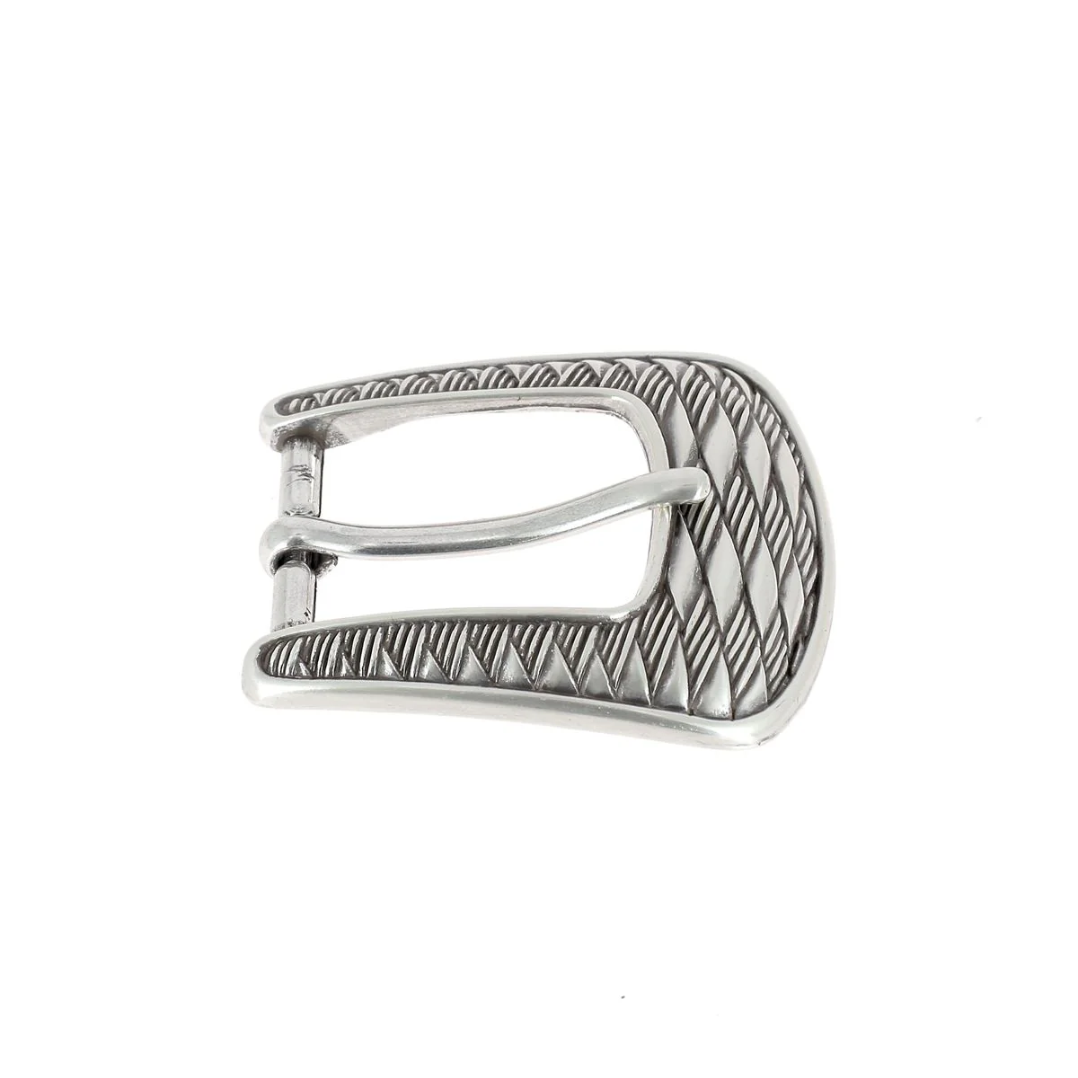 Boucle de ceinture NEF - ARGENT VIEILLI