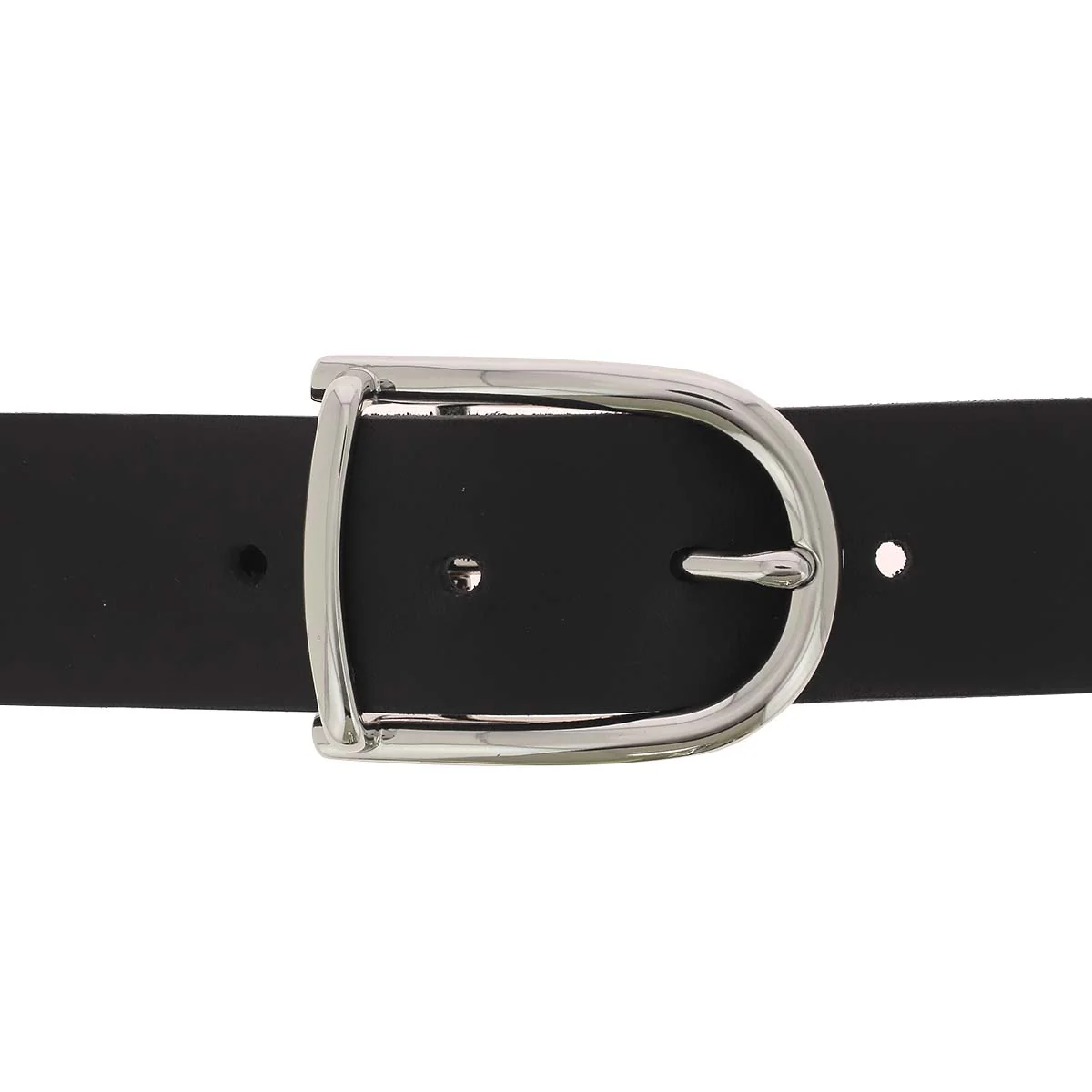 Boucle de ceinture avec passant TED - NICKELÉ - Image 2