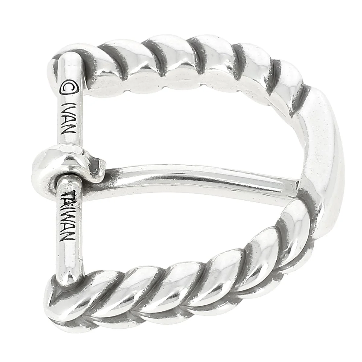 Boucle de ceinture DHI - ARGENT VIEILLI - Image 4