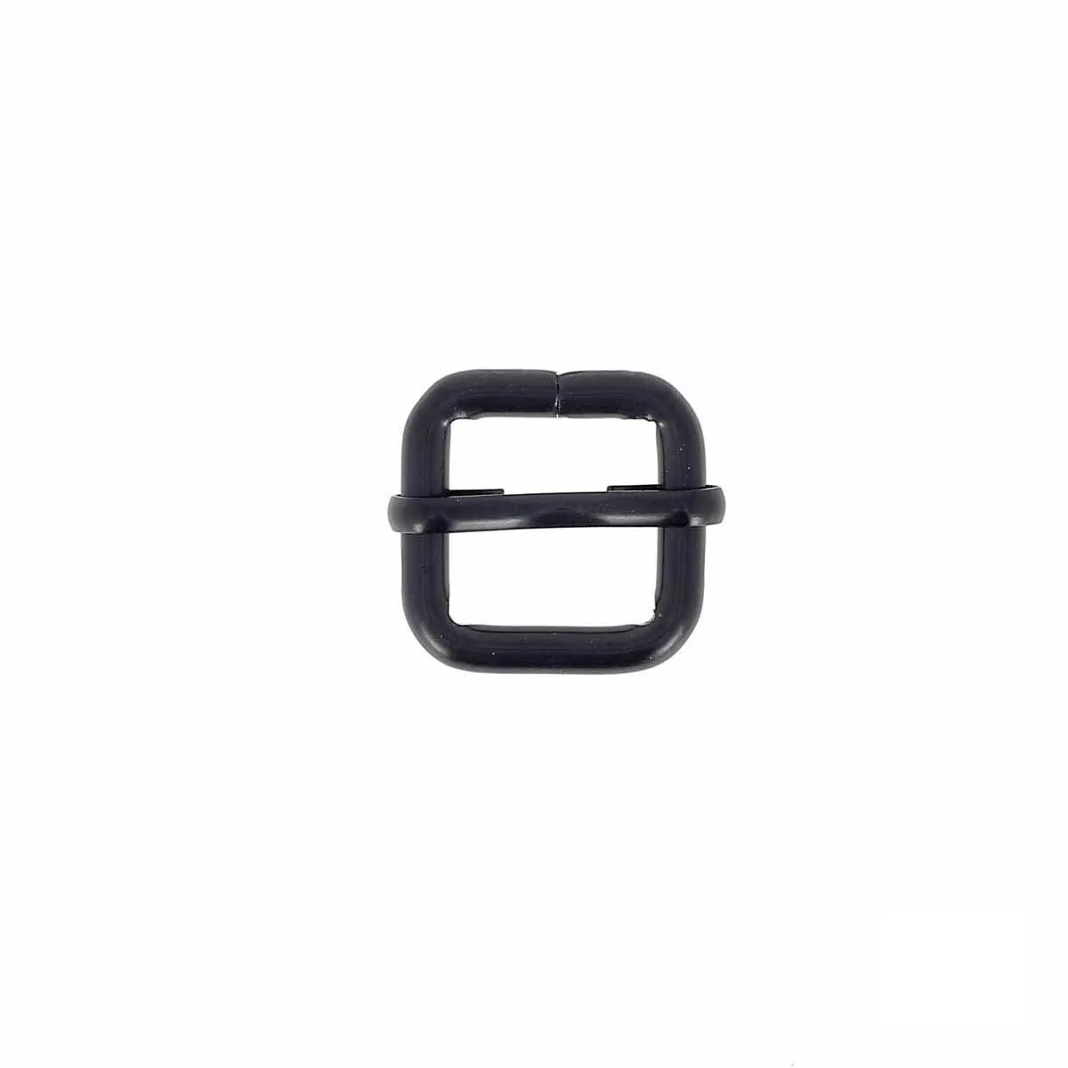 Boucle coulissante - NOIR MAT - Fil 4mm