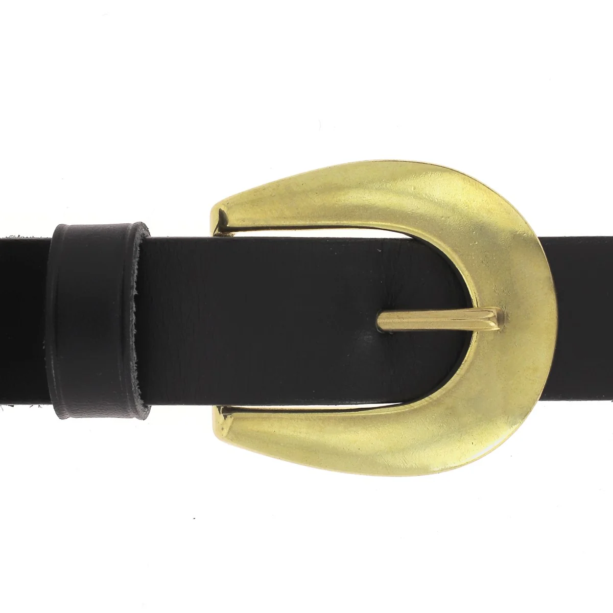 Boucle de ceinture en laiton HUU - 25mm - S. Poursin - Image 2