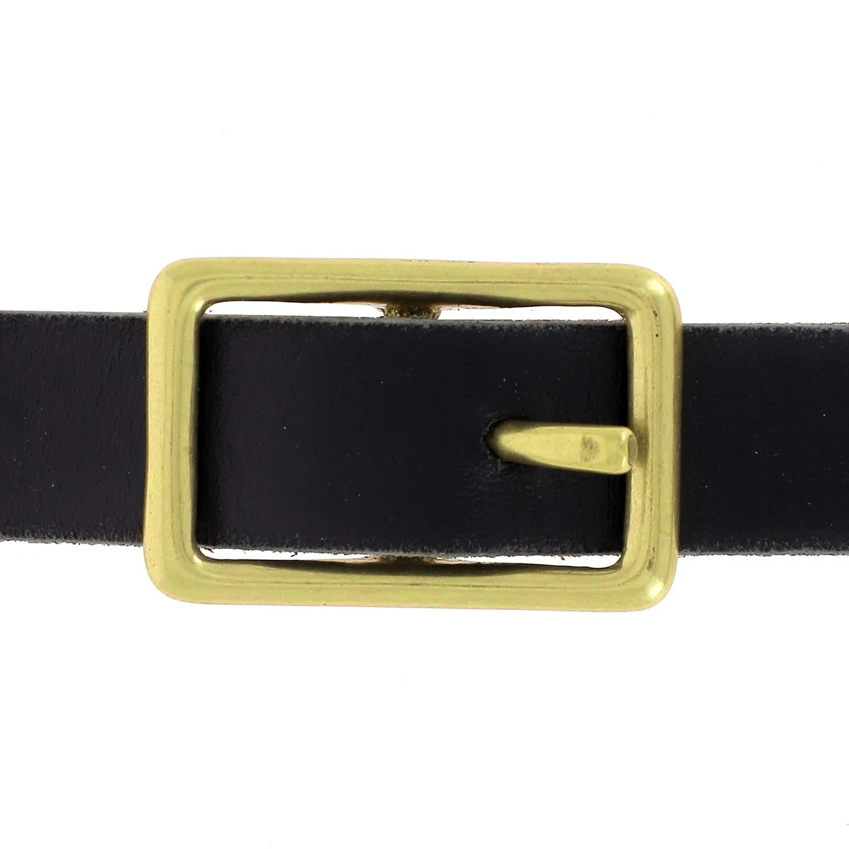 Boucle double pour licol en laiton massif - Ivan - Image 2
