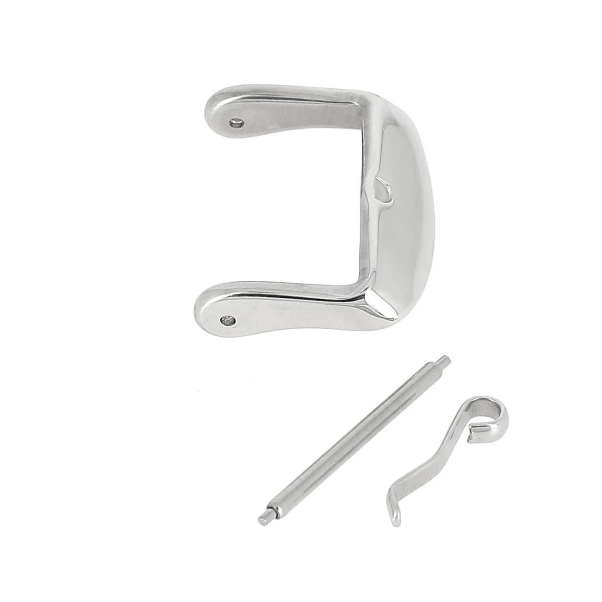 Boucle pour bracelet de montre en inox - NICKELÉ - Image 3