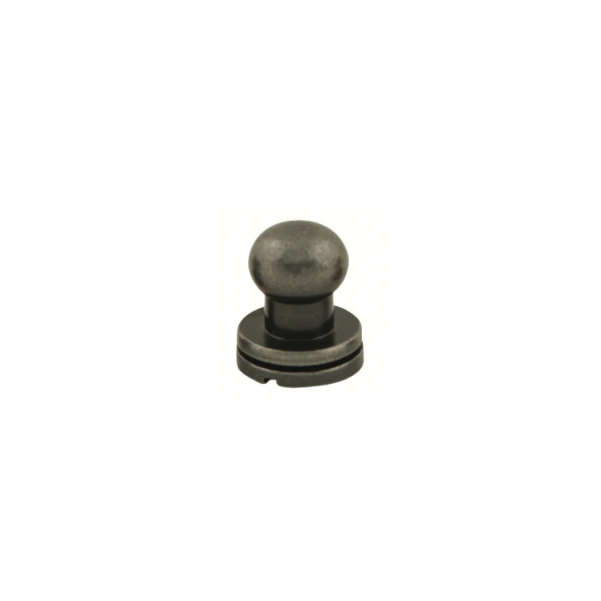 Bouton de col court C80 100% laiton - Boule 8mm avec vis 3x7mm - 11311 - Image 8
