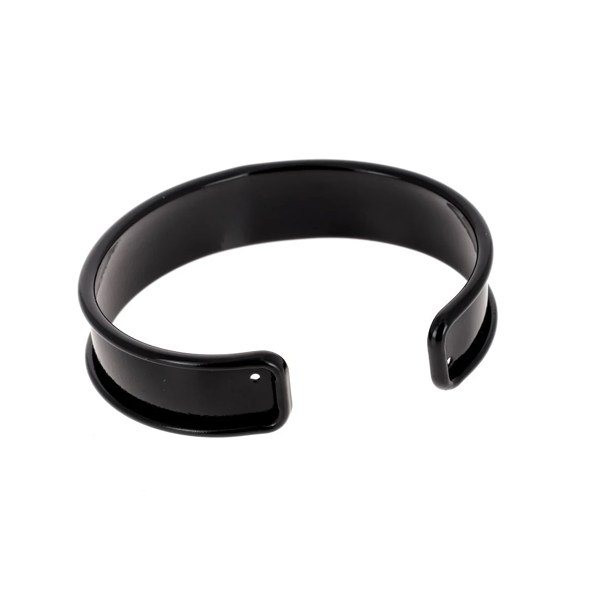 Bracelet manchette colorée en laiton - Image 5