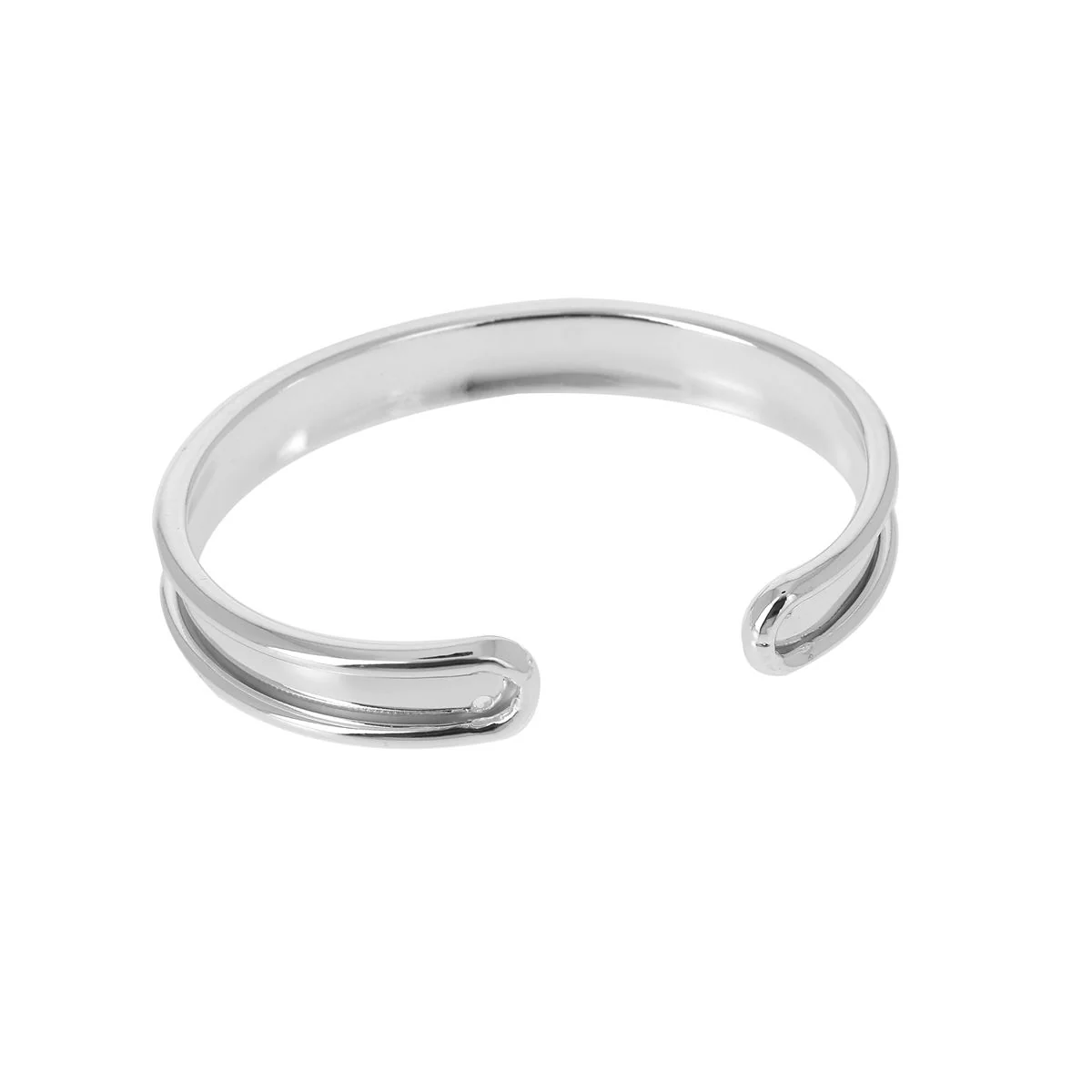 Bracelet manchette en laiton - Image 9