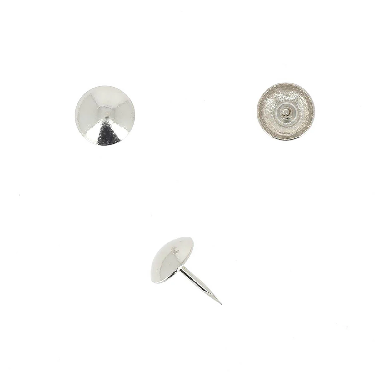 Clous tapissier décoratifs - 11mm - NICKELÉ