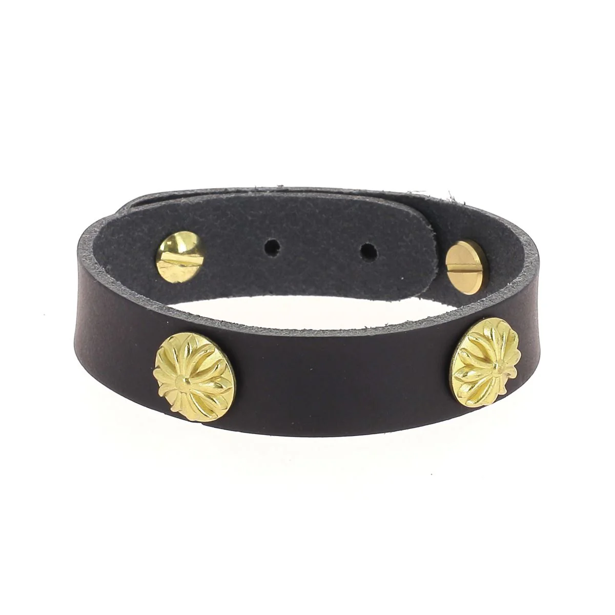 Concho à visser en laiton TEMPLIER - 13mm - Image 2