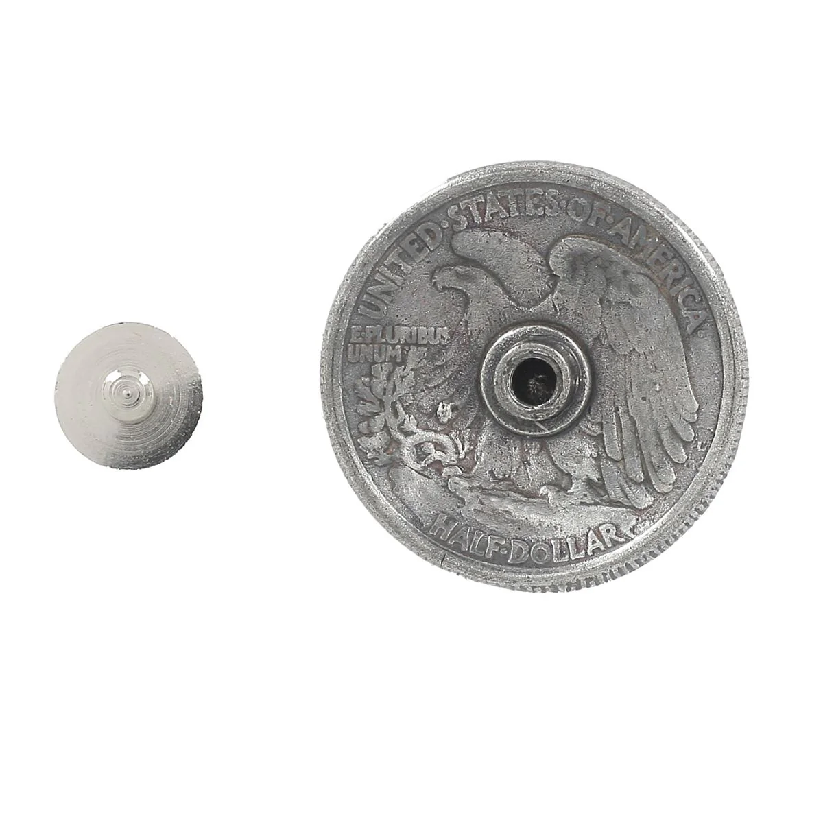 Concho à visser - DEMI-DOLLAR LIBERTÉ - 30mm - Tandy Leather - Image 2