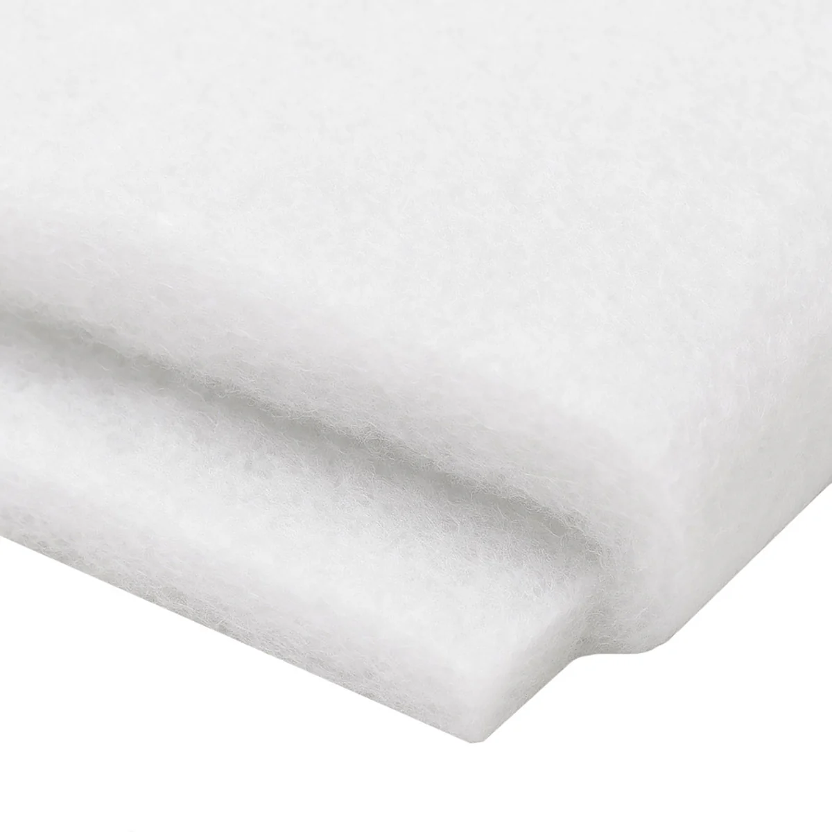 Coupon de mousse Ouate polyester 200g/m² - BLANC - 100x155cm - Image 2
