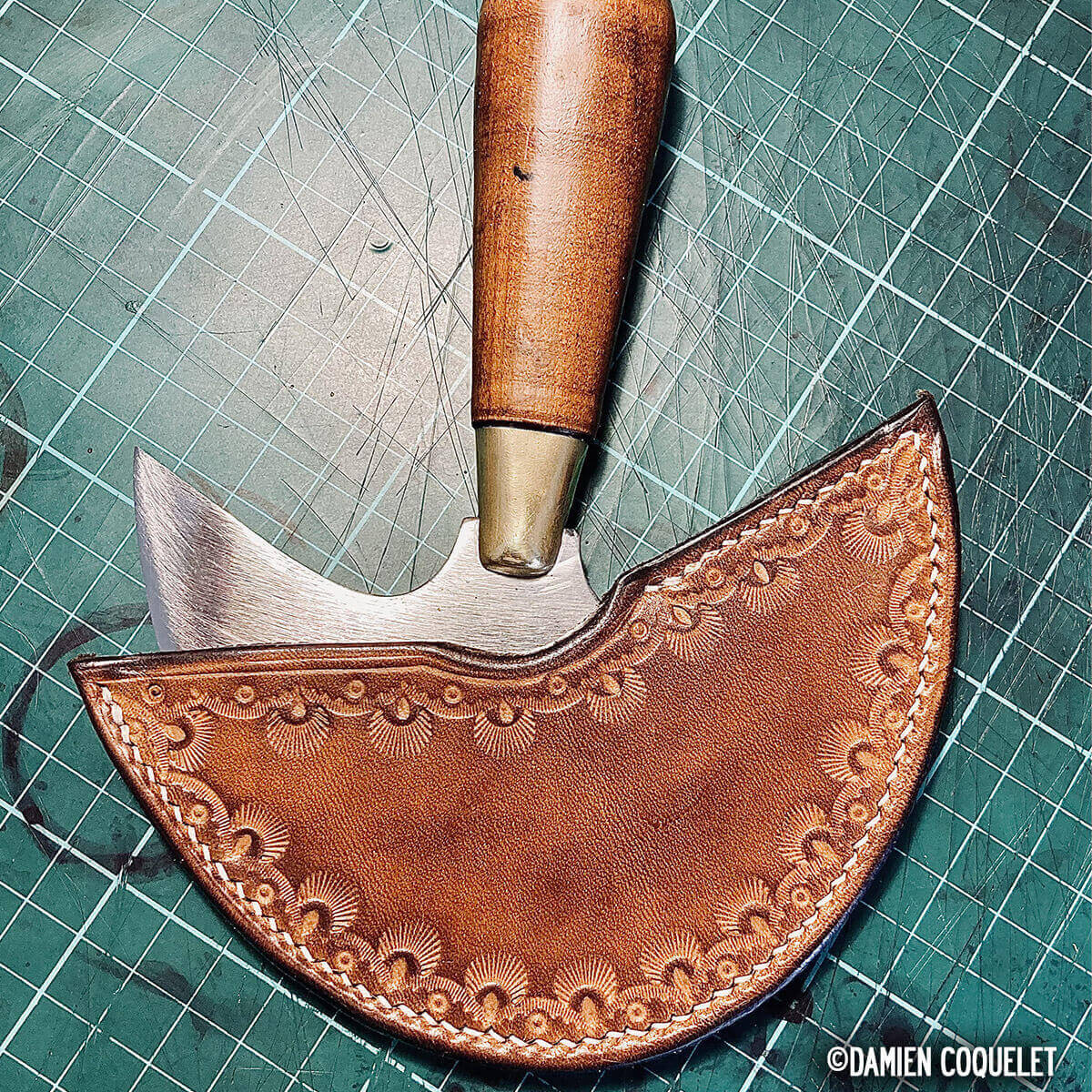 Couteau à pied demi lune - Vergez Blanchard - Image 4