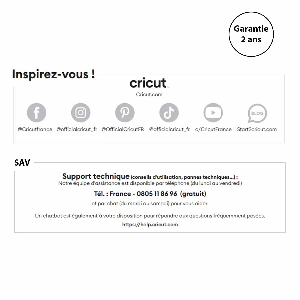 Cricut Maker - Pointe fine embossage + Base Quickswap - Image 5