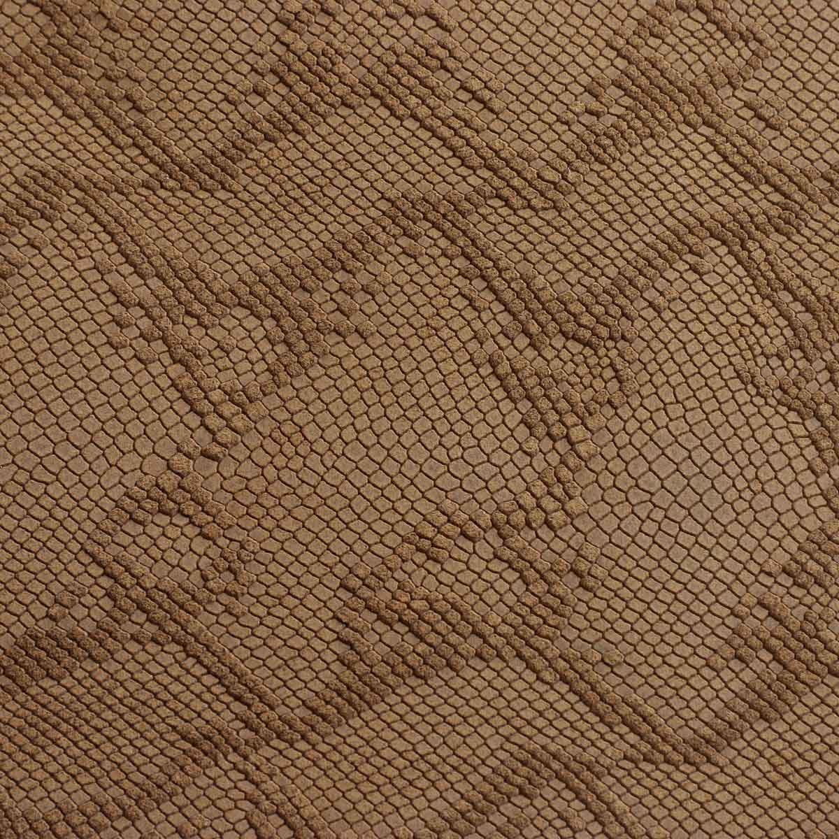 Croûte de cuir de veau - Velours imitation reptile 3D - FAUVE M08 - Image 4