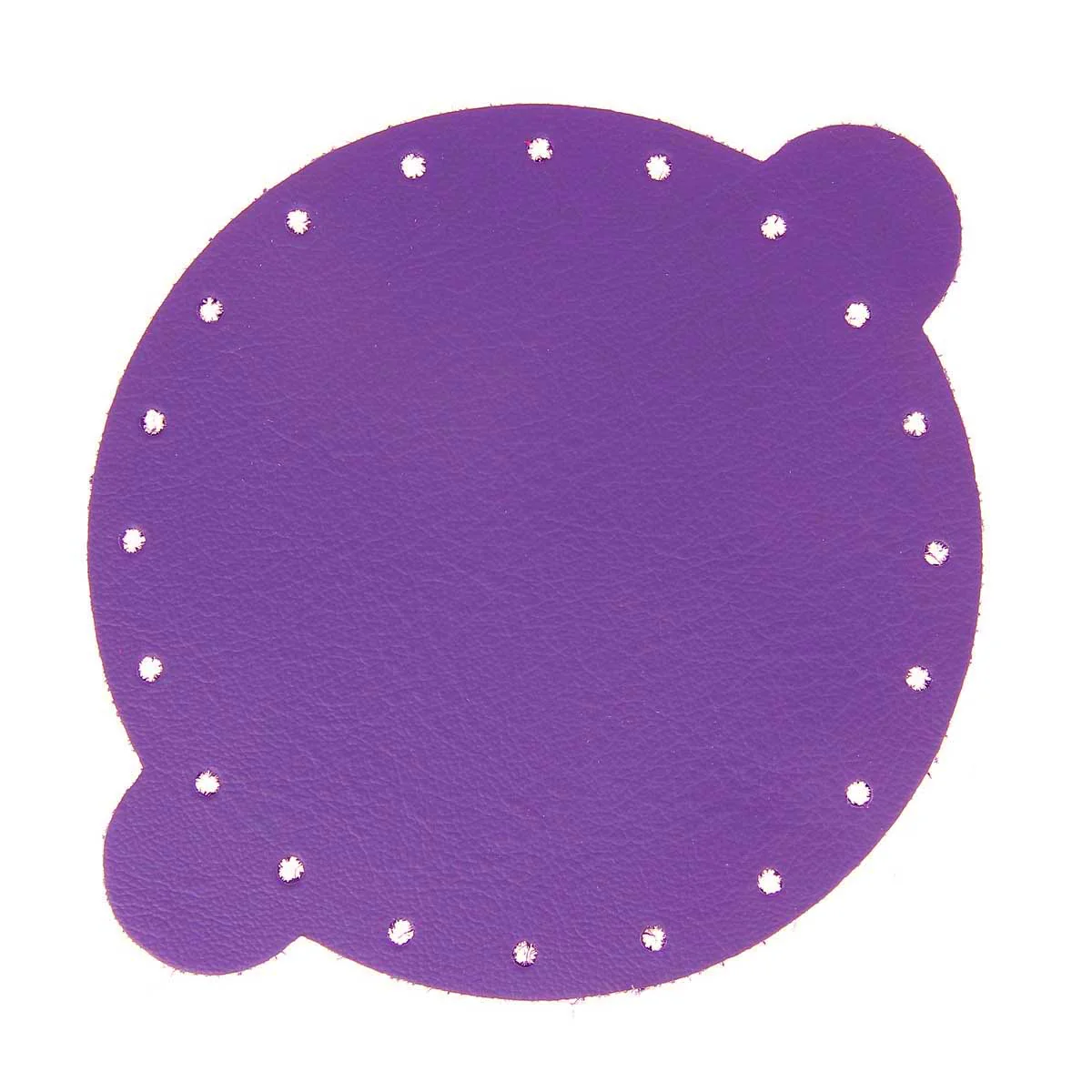 Découpe pour bourse en cuir - VIOLET