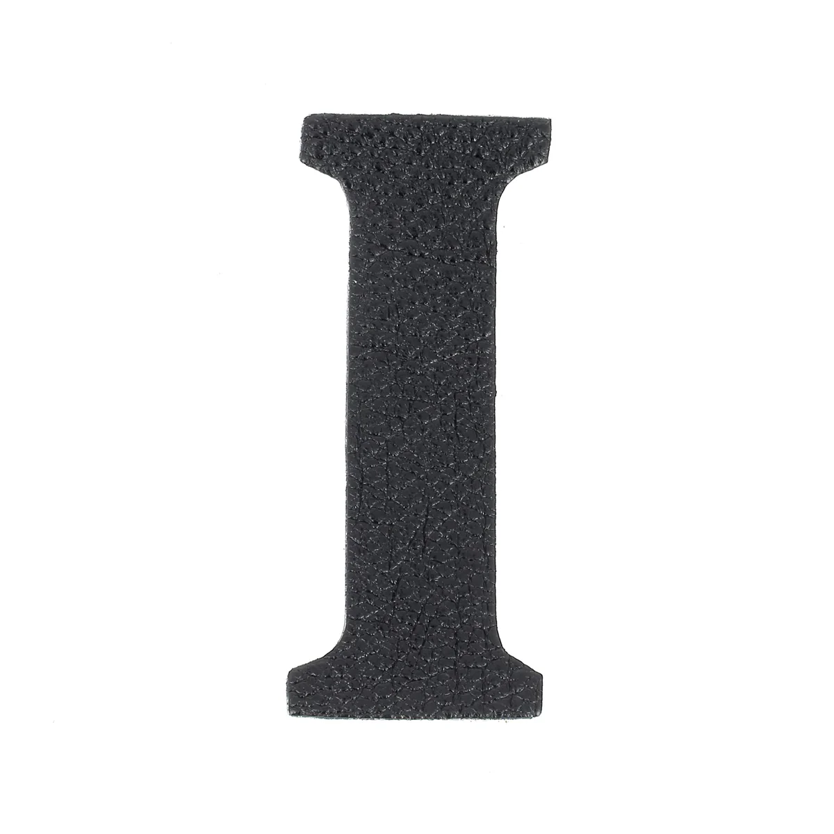 Découpe de lettre de l'Alphabet autocollante en cuir - NOIR J99 - Image 11