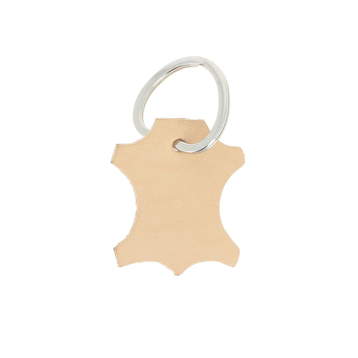 Découpe PEAU DE CUIR pour porte clés en cuir naturel à personnaliser - Image 2