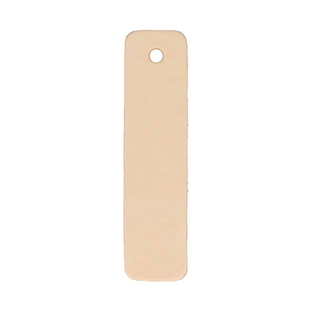 Découpe LANGUETTE pour porte clés en cuir naturel à personnaliser