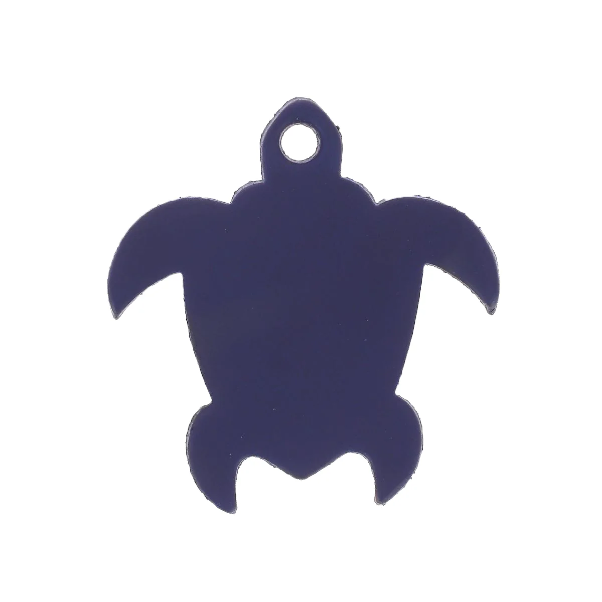 Découpe TORTUE pour porte-clés en cuir - Image 2