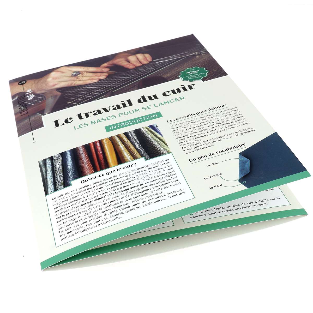 Dépliant "Le travail du cuir" - L'essentiel est là - Image 2