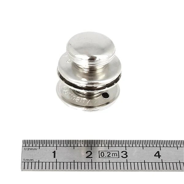 Fermeture autobloquante LOXX - Tête boule - NICKELE - Image 3