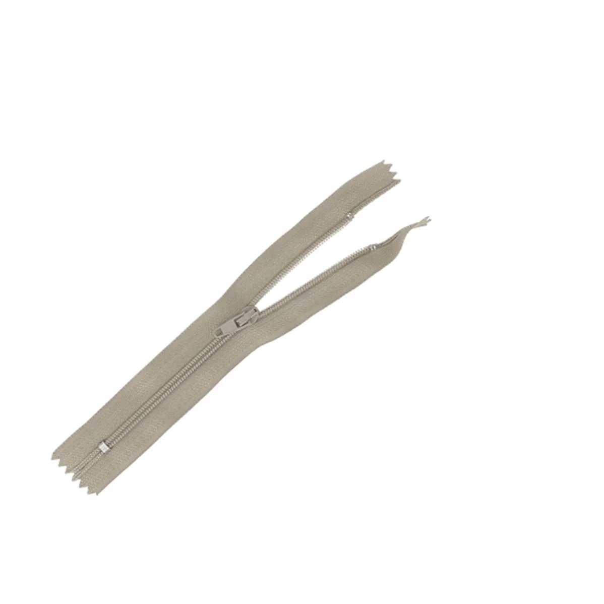 Fermeture à glissière NYLON 4mm - BEIGE