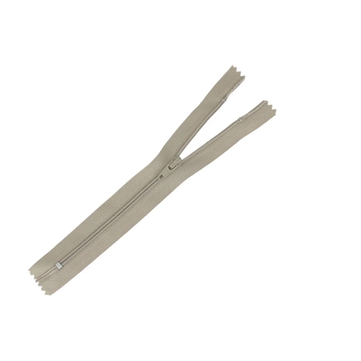 Fermeture à glissière NYLON 4mm - BEIGE - Image 2