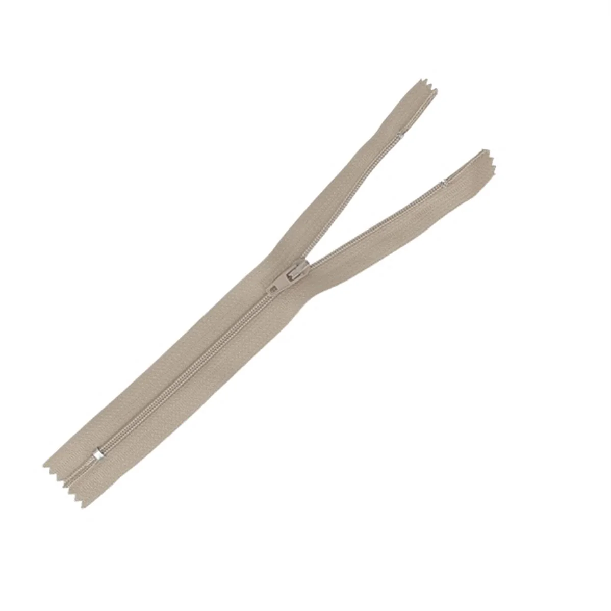 Fermeture à glissière NYLON 4mm - BEIGE - Image 3
