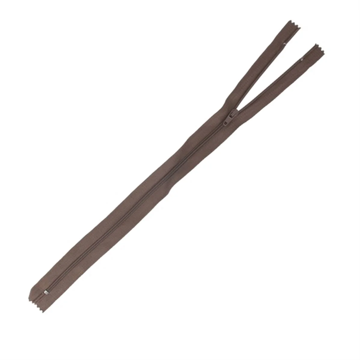 Fermeture à glissière NYLON 4mm - MARRON - Image 5