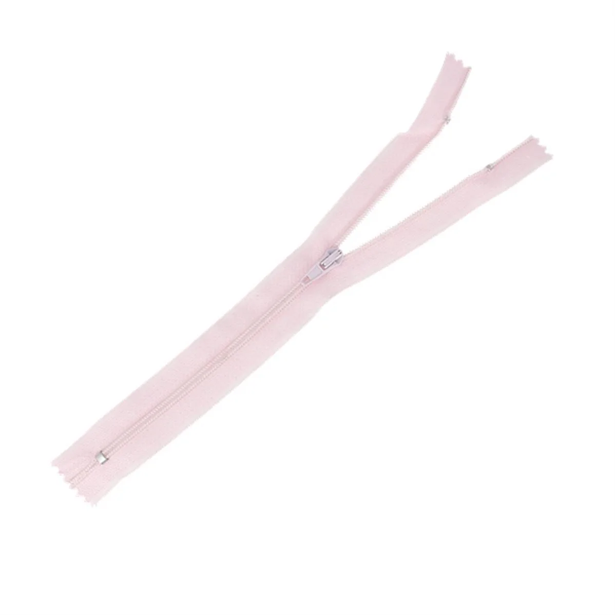 Fermeture à glissière NYLON - 4mm - ROSE PASTEL