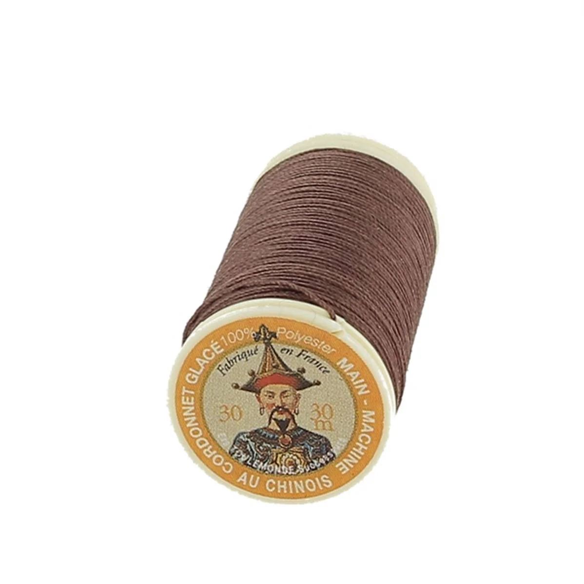 Bobine de 30m de fil cordonnet 100% polyester "AU CHINOIS" - 0,63mm - Image 10